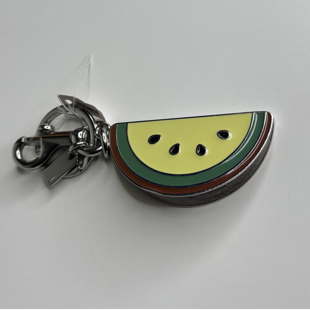 Coach Watermelon Keychain - Yellow and Green - Picture 3 of 7